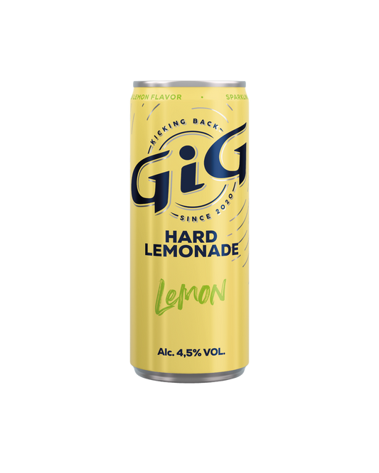 GiG HARD LEMONADE LEMON 24-PACK - 250ML