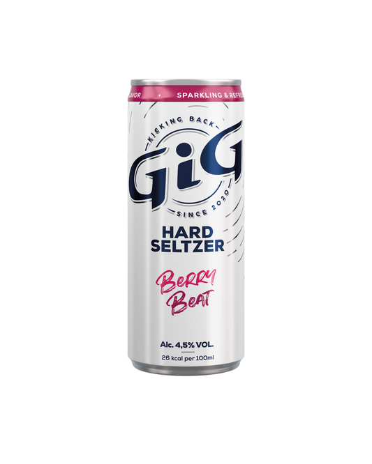 GiG HARD SELTZER BERRY BEAT 24-PACK - 250ML