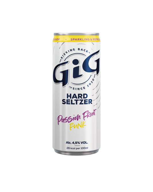 GiG HARD SELTZER PASSIONFRUIT FUNK 24-PACK - 250ML