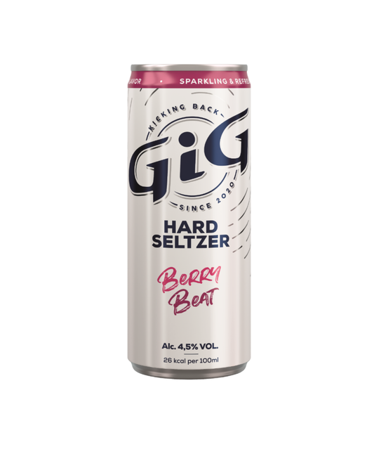 GiG HARD SELTZER BERRY BEAT 24-PACK - 250ML