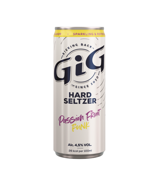 GiG HARD SELTZER PASSIONFRUIT FUNK 24-PACK - 250ML